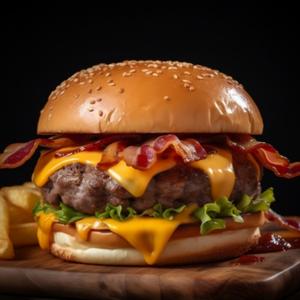 Cheese Burger Meal