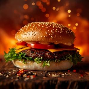 Beef Burger Meal